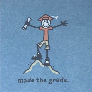 WORN ONCE LIFE IS GOOD